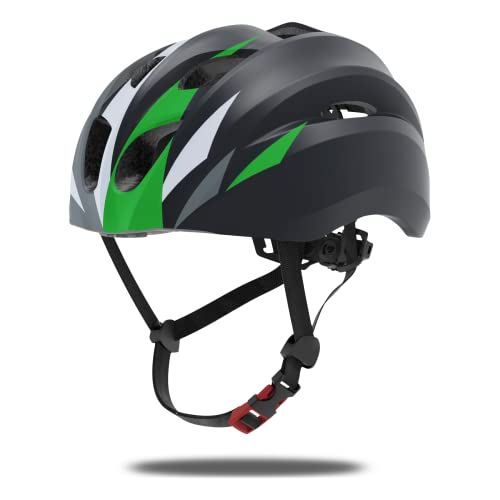Smart4U SH20 Bluetooth-Mountainbike-Helm mit Lautsprechern und integriertem Mikrofon, Ultraleicht und belüftet, MTB- und Rennradhelm für Erwachsene, Männer und Frauen von Smart4u