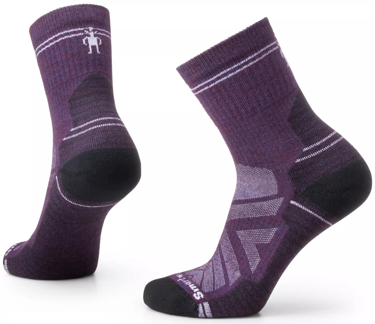 Hike Light Cushion Mid Crew Socks Women von SmartWool