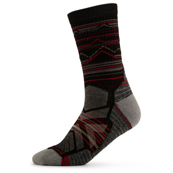 Smartwool - Performance Hike Light Cushion Mountain Range Patt - Wandersocken Gr L schwarz von SmartWool