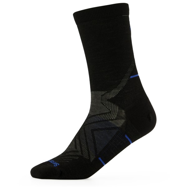 Smartwool - Performance Run Zero Cushion Mid Crew - Laufsocken Gr M schwarz von SmartWool