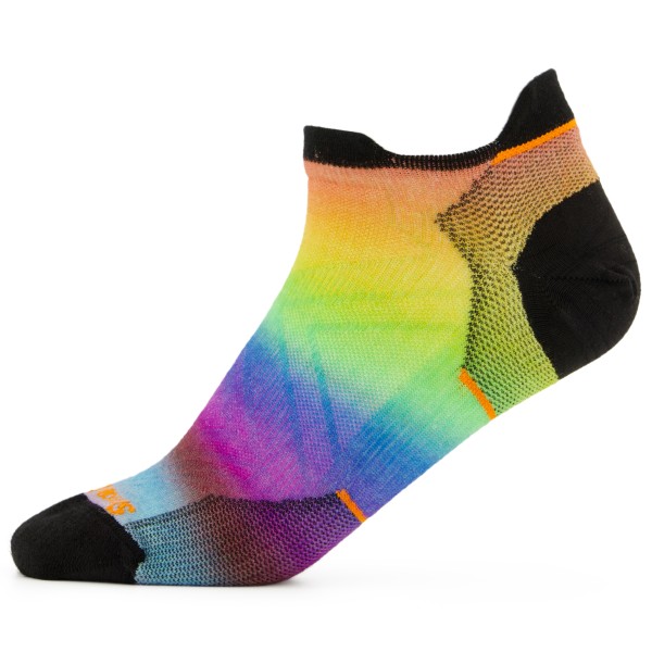 Smartwool - Run 0 Cushion Pride Rainbow Print Low Ankle Socks - Laufsocken Gr L;M;XL bunt von SmartWool