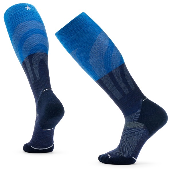 Smartwool - Run Targeted Cushion Compression OTC Socks - Laufsocken Gr L;M;XL blau;grau von SmartWool