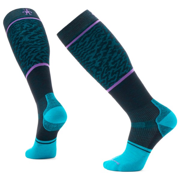 Smartwool - Snowboard Targeted Cushion Retro Line OTC Socks - Skisocken Gr L;M;XL blau von SmartWool