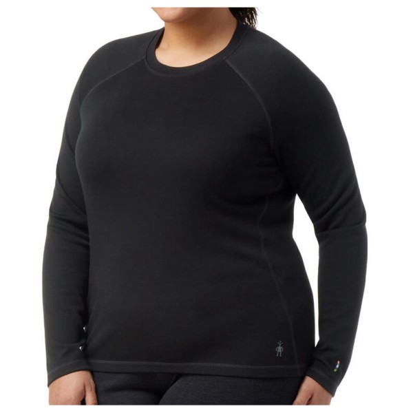 Smartwool - Women's Classic Thermal Merino BL Crew Plus Boxed - Merinounterwäsche Gr 1X schwarz von SmartWool