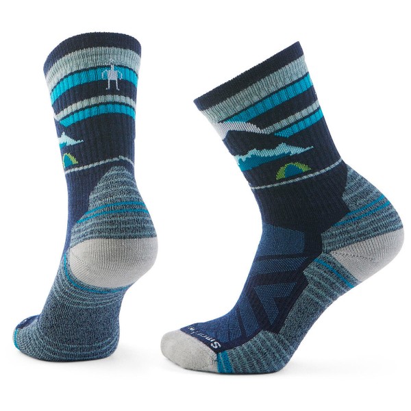 Smartwool - Women's Hike Light Cushion New Pattern Crew Socks - Wandersocken Gr S blau Smartwool - Women's Hike Light Cushion New Pattern Crew Socks - Wandersocken Gr S blau von SmartWool