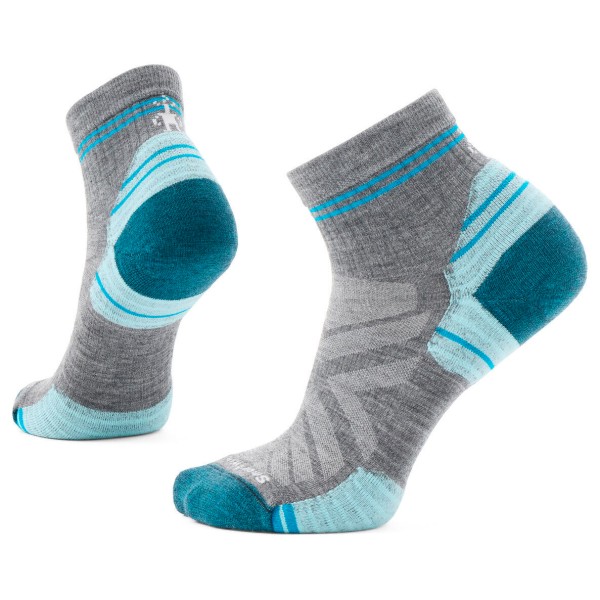 Smartwool - Women's Hike Targeted Cushion Ankle Socks - Wandersocken Gr M grau von SmartWool