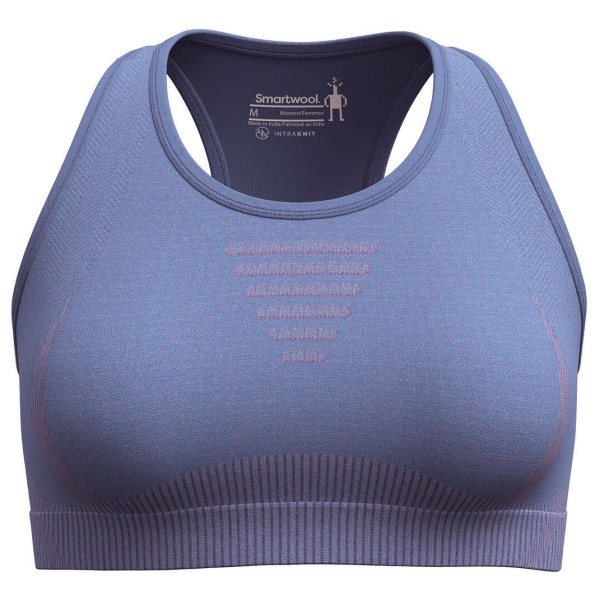 Smartwool - Women's Intraknit Racerback Bra - Sport-BH Gr S blau/lila Smartwool - Women's Intraknit Racerback Bra - Sport-BH Gr S blau/lila von SmartWool