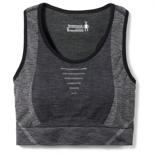 Smartwool - Women's Intraknit Racerback Bra - Sport-BH Gr XS grau Smartwool - Women's Intraknit Racerback Bra - Sport-BH Gr XS grau von SmartWool
