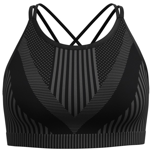 Smartwool - Women's Intraknit Strappy Bra - Sport-BH Gr L schwarz Smartwool - Women's Intraknit Strappy Bra - Sport-BH Gr L schwarz von SmartWool