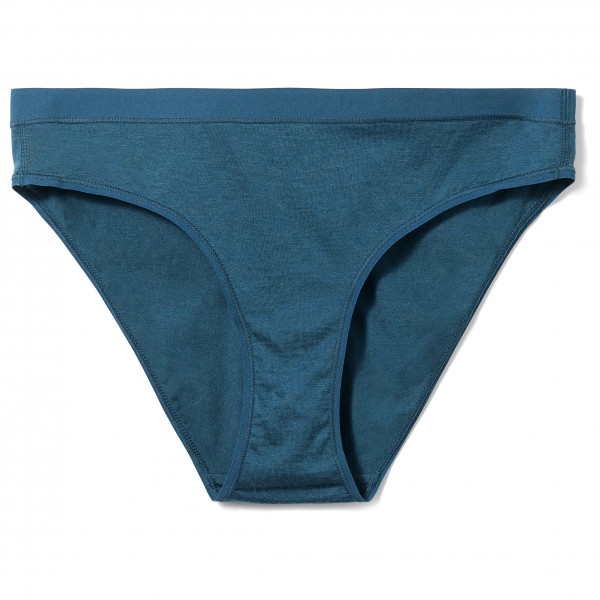 Smartwool - Women's Merino Bikini Boxed - Merinounterwäsche Gr S blau von SmartWool