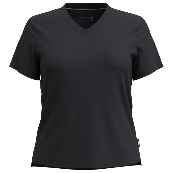 Smartwool - Women's Perfect V-Neck Tee - Merinoshirt Gr S schwarz Smartwool - Women's Perfect V-Neck Tee - Merinoshirt Gr S schwarz von SmartWool