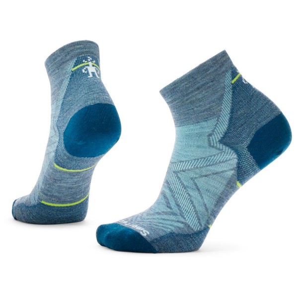 Smartwool - Women's Run Zero Cushion Ankle - Laufsocken Gr L blau von SmartWool