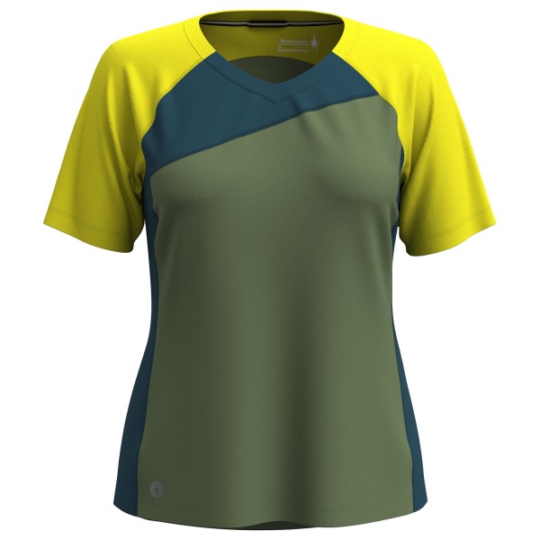 Smartwool - Women's Ultralite Mountain Bike Short Sleeve Tee - Radtrikot Gr M oliv von SmartWool