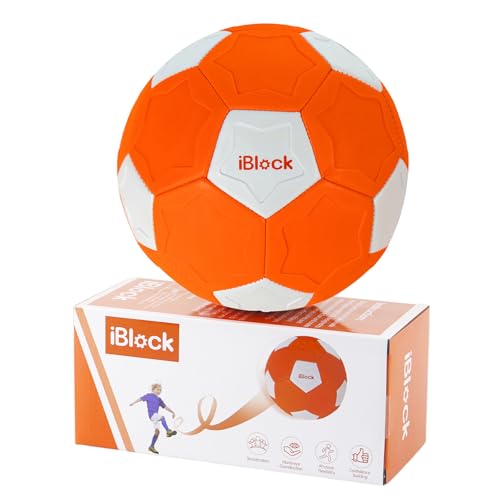 Smartwo Fußball Kinder, Kinderfussball Größe 4, Kurve-Ball für Tricks, Fussball Geschenk für Jungen Mädchen, Softe Football Kleinkinder, Ballspiele für Drinnen und Draußen, Orange, mit Pumpe Smartwo Fußball Kinder, Kinderfussball Größe 4, Kurve-Ball für Tricks, Fussball Geschenk für Jungen Mädchen, Softe Football Kleinkinder, Ballspiele für Drinnen und Draußen, Orange, mit Pumpe von Smartwo