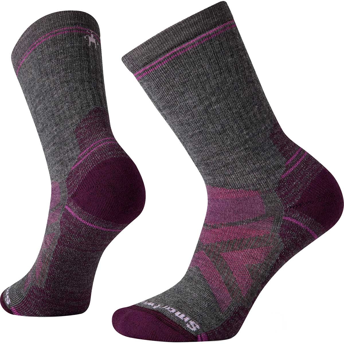 Smartwool, Damen, Sportsocken, Performance Hike Full Crew Socken (L, 42 - 45), Grau von Smartwool