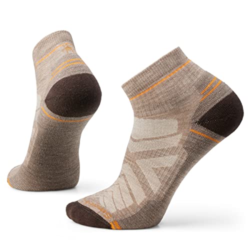 Smartwool Adult-Unisex Hike Light Cushion Ankle Socks, Chestnut-FOSSIL, M von Smartwool