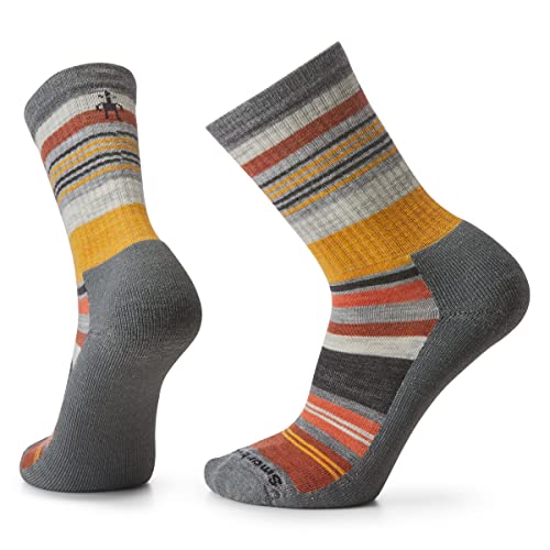 Smartwool Damen Everyday Joviansphere Crew Socken, Mittelgrau, L von Smartwool