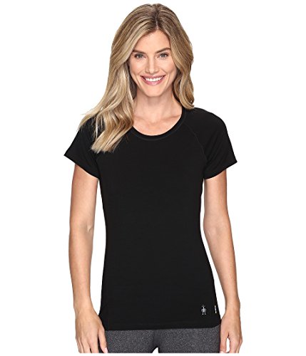 Smartwool Damen Merino 150 Baselayer Short Sleeve Funktionsshirt, Black, XL Smartwool Damen Merino 150 Baselayer Short Sleeve Funktionsshirt, Black, XL von Smartwool