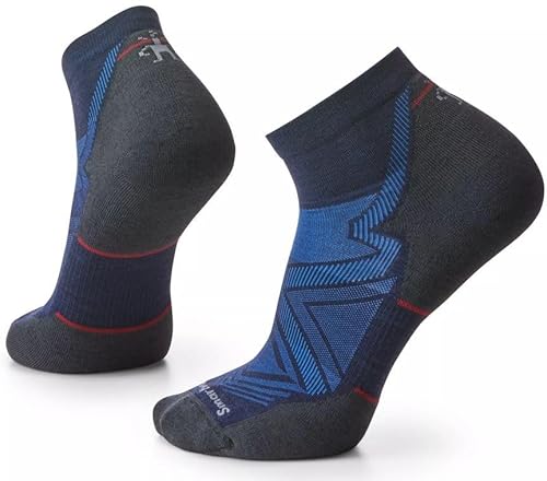 Smartwool Damen Run Targeted Cushion Knöchelsocken, Dunkles Marineblau, XL Smartwool Damen Run Targeted Cushion Knöchelsocken, Dunkles Marineblau, XL von Smartwool