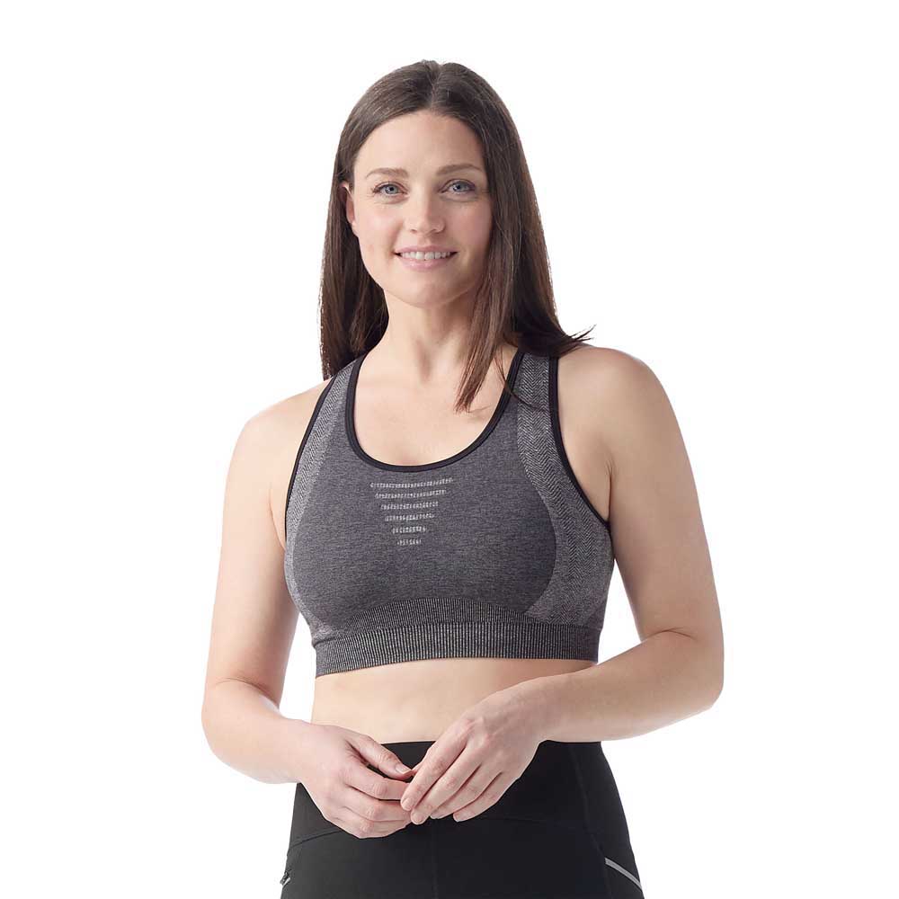 Smartwool Intraknit Racerback Sports Bra Grau M Frau Smartwool Intraknit Racerback Sports Bra Grau M Frau von Smartwool
