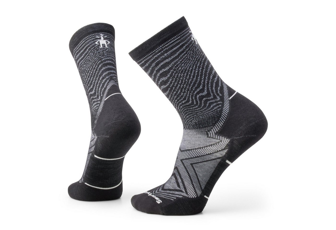Smartwool Laufsocken Crew Laufsocken der Athleten-Edition - black-white Smartwool Laufsocken Crew Laufsocken der Athleten-Edition - black-white von Smartwool