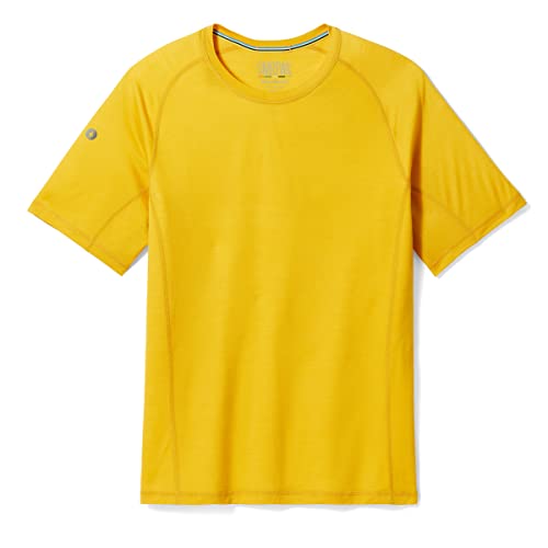 Smartwool Men's Active Ultralite Short Sleeve, Honey Gold, L Smartwool Men's Active Ultralite Short Sleeve, Honey Gold, L von Smartwool