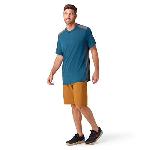 Smartwool Men's Active Ultralite Tech Tee, Twilight Blue, L von Smartwool