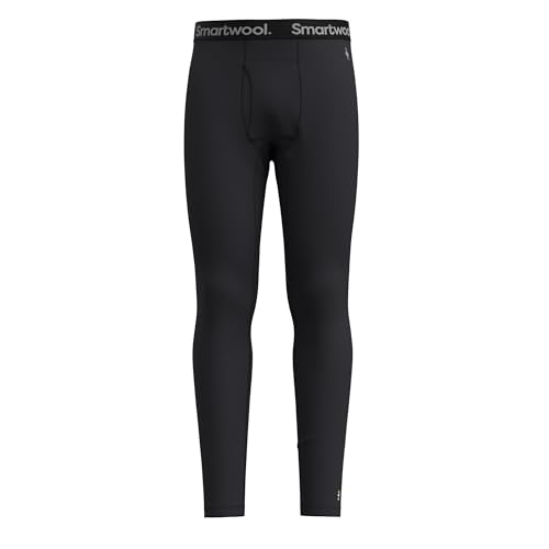 Smartwool Men's Classic All-Season Merino Base Layer Bottom, Black, S von Smartwool