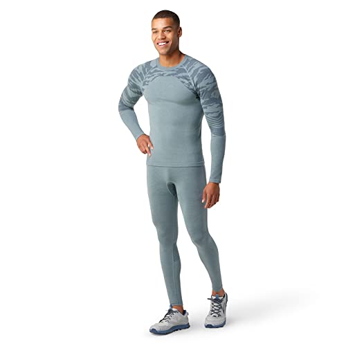 Smartwool Men's Long Sleeve Intraknit Active Base Layer Langarm für Herren, Lead, M von Smartwool