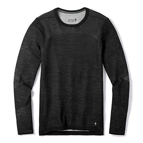 Smartwool Men's Intraknit Thermal Merino Base Layer Crew, Black/White, M Smartwool Men's Intraknit Thermal Merino Base Layer Crew, Black/White, M von Smartwool