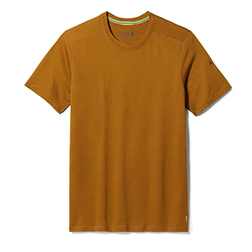 Smartwool Men's Merino Short Sleeve Tee, Fox Brown, XL von Smartwool