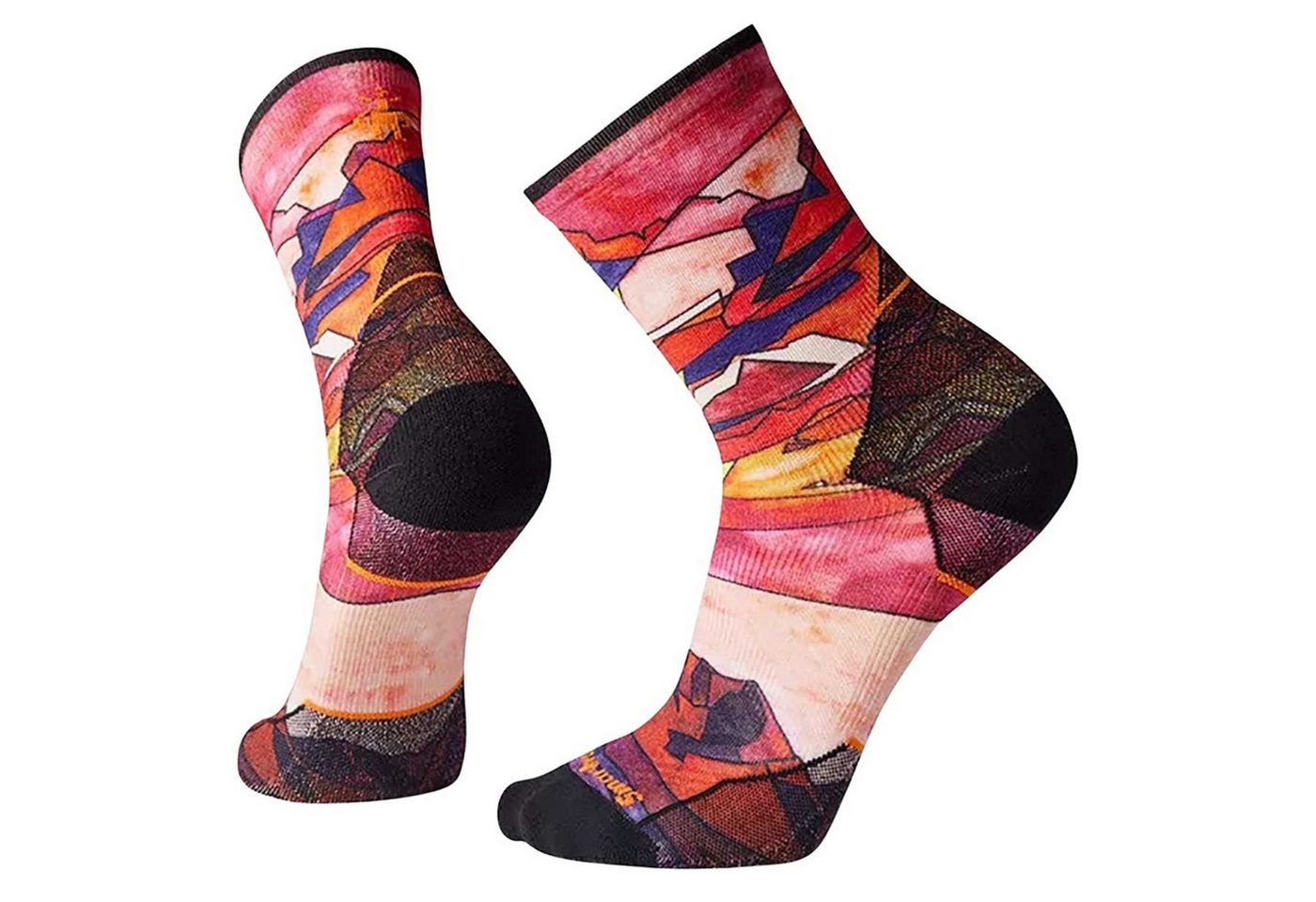 Smartwool Sportsocken Crew Laufsocken der Athleten-Edition mit Print - tandoori orange Smartwool Sportsocken Crew Laufsocken der Athleten-Edition mit Print - tandoori orange von Smartwool