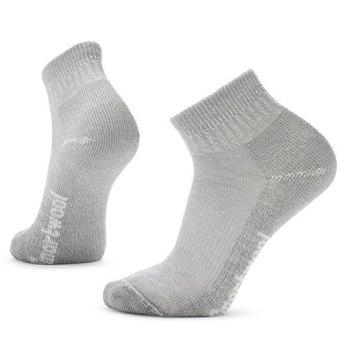 Smartwool Unisex-Adult Classic Edition Cushion Ankle Wandersocken, Light Gray, Medium von Smartwool