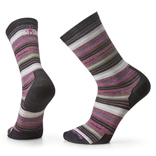 Smartwool Unisex-Adult Everyday Margarita Crew, Black, S Smartwool Unisex-Adult Everyday Margarita Crew, Black, S von Smartwool
