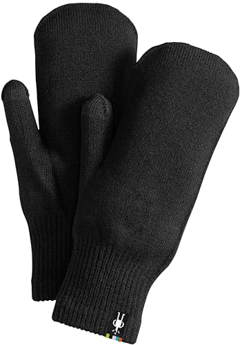 Smartwool Unisex-Adult Knit Mitt, Black, L Smartwool Unisex-Adult Knit Mitt, Black, L von Smartwool