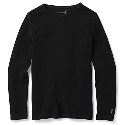 Smartwool Unisex-Kind Classic Thermal Merino Baselayer mit Rundhalsausschnitt, Schwarz, L Smartwool Unisex-Kind Classic Thermal Merino Baselayer mit Rundhalsausschnitt, Schwarz, L von Smartwool