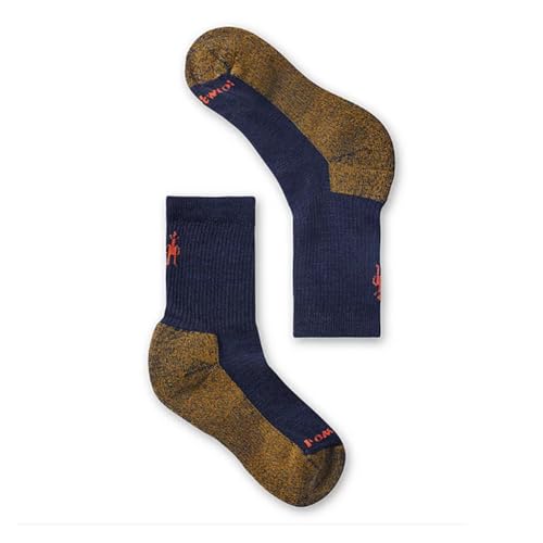 Smartwool Unisex-Youth Kids Hike Light Cushion Crew-Socken für Kinder, DEEP Navy, L Smartwool Unisex-Youth Kids Hike Light Cushion Crew-Socken für Kinder, DEEP Navy, L von Smartwool