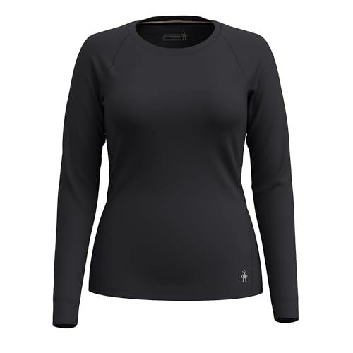Smartwool Damen Women's Classic All-Season Merino Base Layer Long Sleeve, Schwarz, XS EU Smartwool Damen Women's Classic All-Season Merino Base Layer Long Sleeve, Schwarz, XS EU von Smartwool