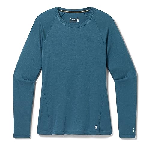 Smartwool Women's Classic All-Season Merino Base Layer Long Sleeve, Twilight Blue, XS von Smartwool