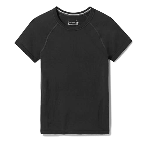 Smartwool Women's Short Sleeve Intraknit Active Kurzarmshirt für Damen, Black, XS Smartwool Women's Short Sleeve Intraknit Active Kurzarmshirt für Damen, Black, XS von Smartwool