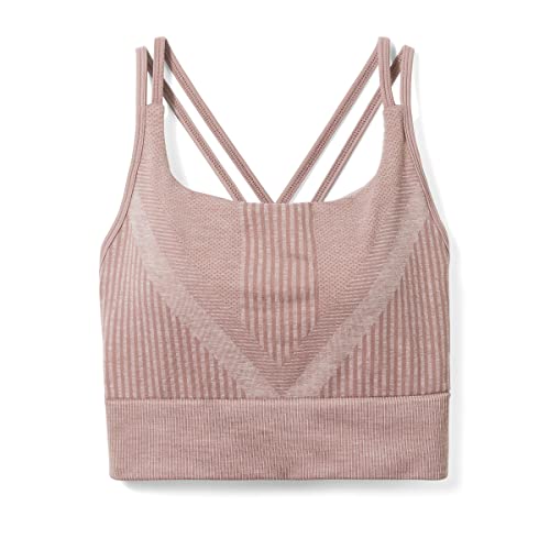 Smartwool Women's Strappy Bra Intraknit-Träger-BH für Damen, Sandstone, S von Smartwool