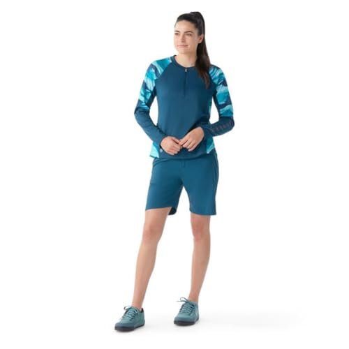 Smartwool Women's Mountain Bike Long Sleeve Jersey Damen-Mountainbike-Langarmtrikot, Twilight Blue, M Smartwool Women's Mountain Bike Long Sleeve Jersey Damen-Mountainbike-Langarmtrikot, Twilight Blue, M von Smartwool