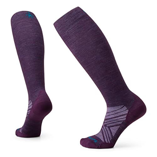 Smartwool Women's Ski Zero Cushion OTC Socks, Purple IRIS, S Smartwool Women's Ski Zero Cushion OTC Socks, Purple IRIS, S von Smartwool
