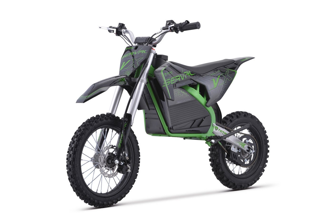 Smarty Crossrad E-Dirtbike Serval VX 1600W 48V15Ah 14"12" von Smarty