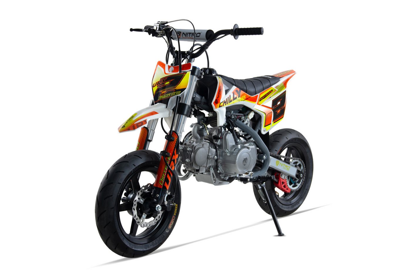 Smarty Dirt-Bike 125cc Dirtbike CHILLY UX URX 12/12 Kick und E-Start Smarty Dirt-Bike 125cc Dirtbike CHILLY UX URX 12/12 Kick und E-Start von Smarty