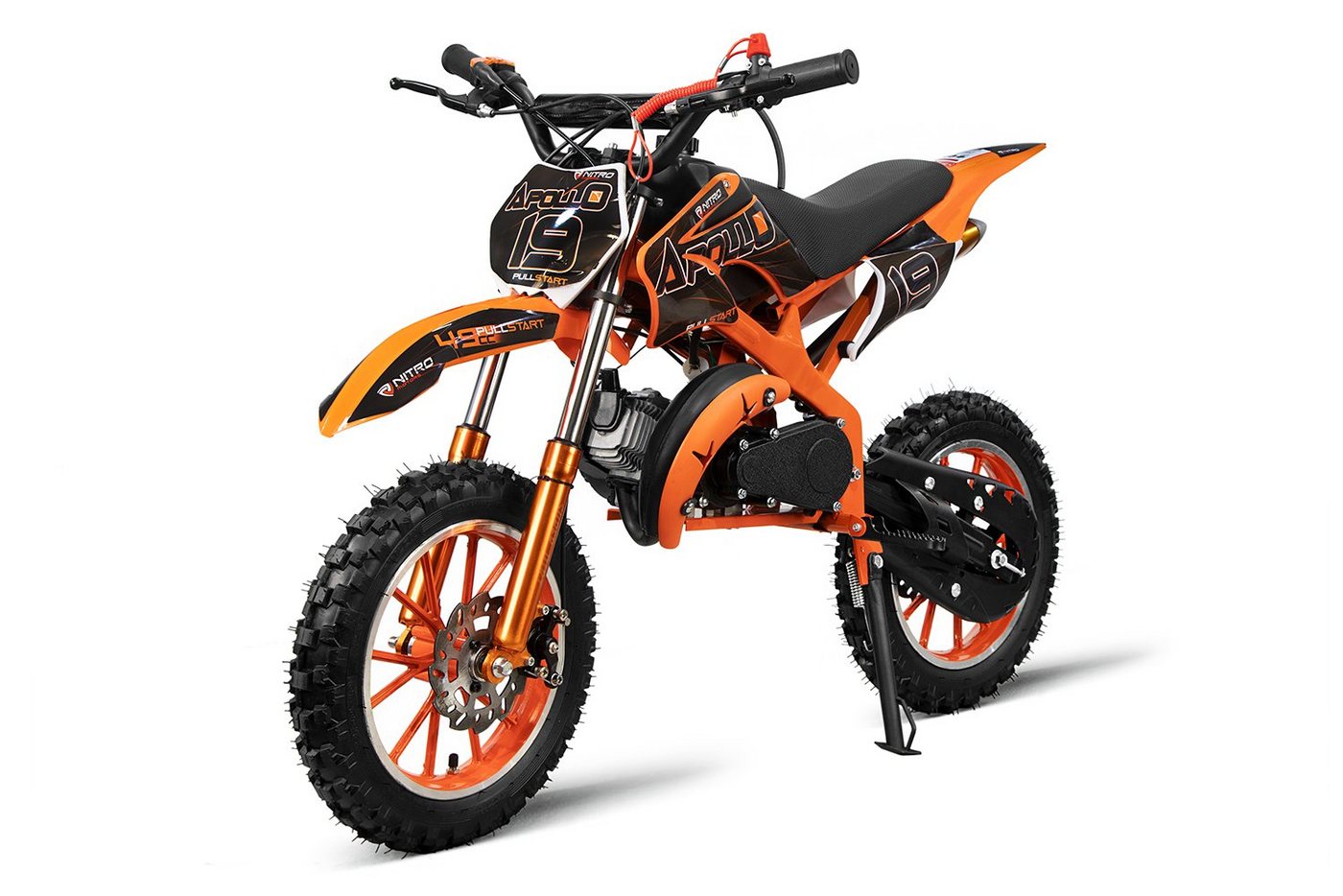 Smarty Dirt-Bike Nitro Motors Apollo 49cc Pullstart Dirtbike 10 Zoll Crossbike Smarty Dirt-Bike Nitro Motors Apollo 49cc Pullstart Dirtbike 10 Zoll Crossbike von Smarty