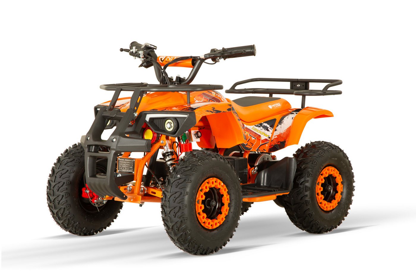 Smarty Elektro-Kinderquad 1200W Eco mini Kinder Quad Dusty BTF profile XL Smarty Elektro-Kinderquad 1200W Eco mini Kinder Quad Dusty BTF profile XL von Smarty