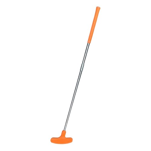 Smbcgdm Verbesserte Putting-Genauigkeit Putter Langlebiger Golf-Putter Verstellbarer Golf-Putter-Schläger aus Edelstahl für Kinder Jugendliche Erwachsene Orange von Smbcgdm