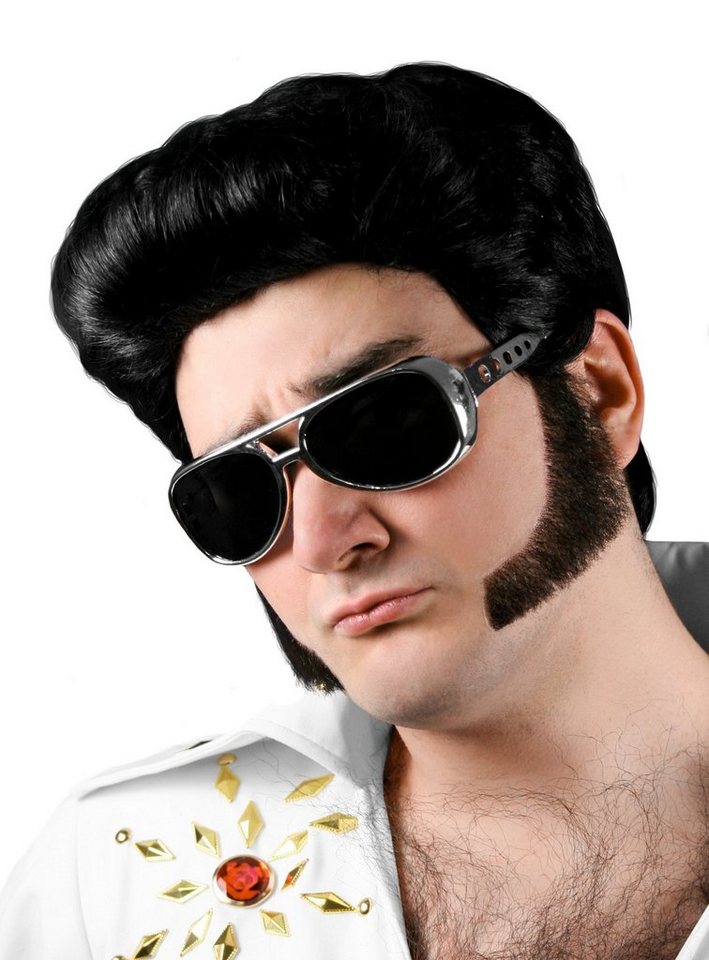 Smiffys Kostüm 70er 'King of Rock' Sonnenbrille, Extravagante Brille im Elvis-Stil Smiffys Kostüm 70er 'King of Rock' Sonnenbrille, Extravagante Brille im Elvis-Stil von Smiffys