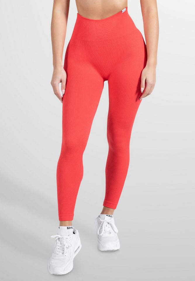 Smilodox Leggings Amaze Ripp, Blickdichte Sporthose aus Rippstoff Yoga & Fitness High Waist Push Up Booty Ripped Fitnesshose Freizeit Gym Pilates Smilodox Leggings Amaze Ripp, Blickdichte Sporthose aus Rippstoff Yoga & Fitness High Waist Push Up Booty Ripped Fitnesshose Freizeit Gym Pilates von Smilodox
